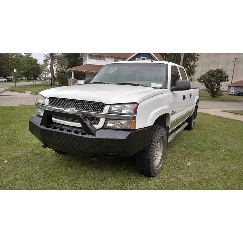 Thunderstruck - Thunderstruck CHD03-FB-PR Pre-Runner Front Bumper for Chevy Silverado 2500 HD/3500 2003-2006