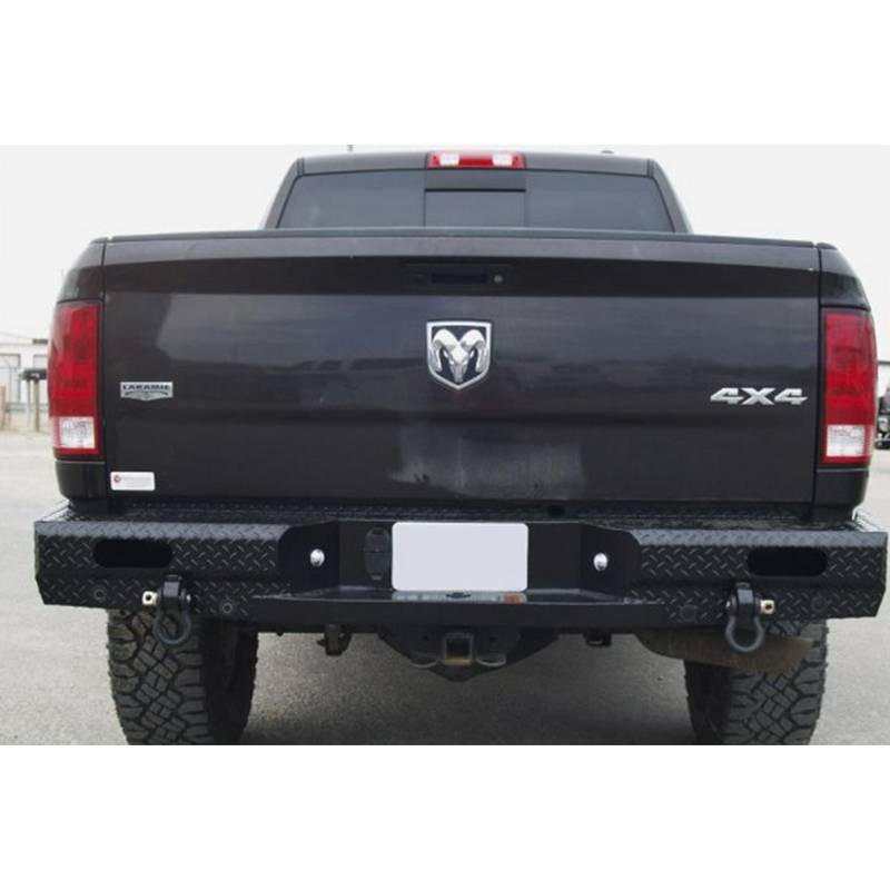 Thunderstruck - Thunderstruck DHD13-300 Premium Rear Bumper with Sensor Holes for Dodge Ram 2500/3500/4500/5500 2013-2018