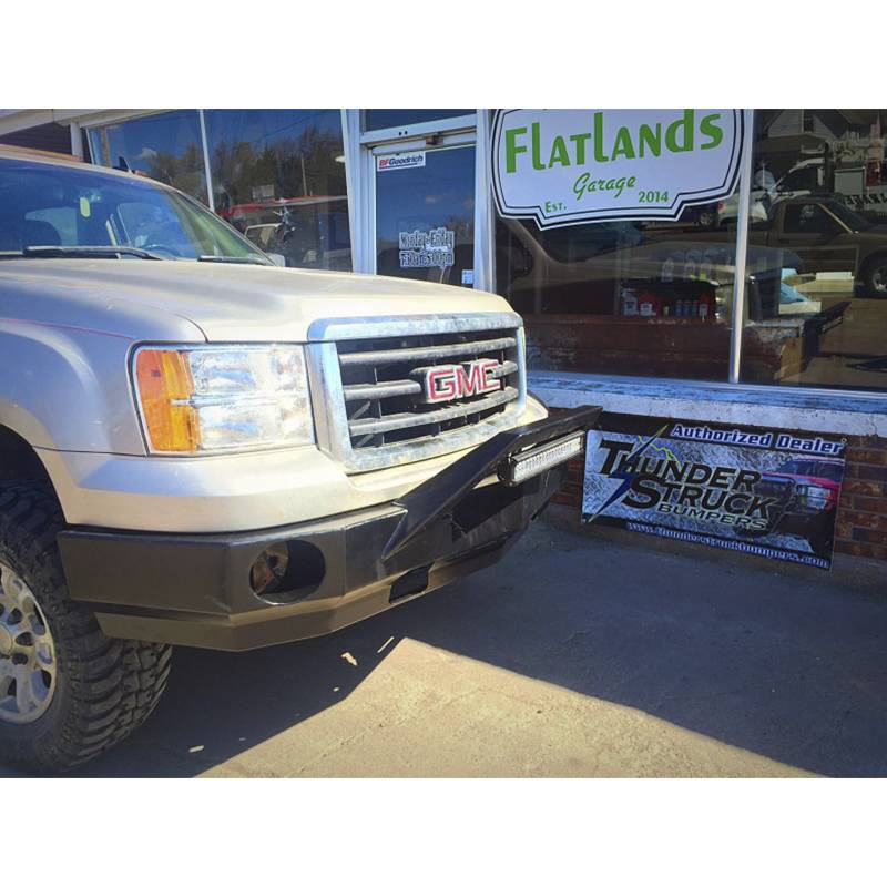 Thunderstruck - Thunderstruck GLD07-FB-PR Pre-Runner Front Bumper for GMC Sierra 1500 2007-2013