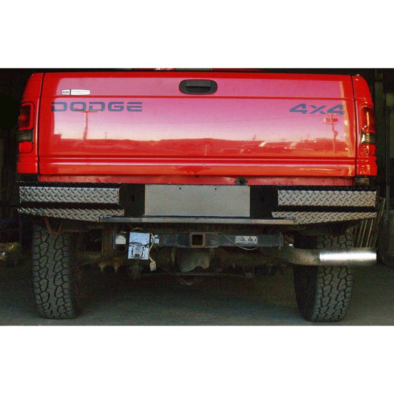 Thunderstruck - Thunderstruck OSD94-300 Premium Rear Bumper for Dodge Ram 2500/3500/4500/5500 1994-2002