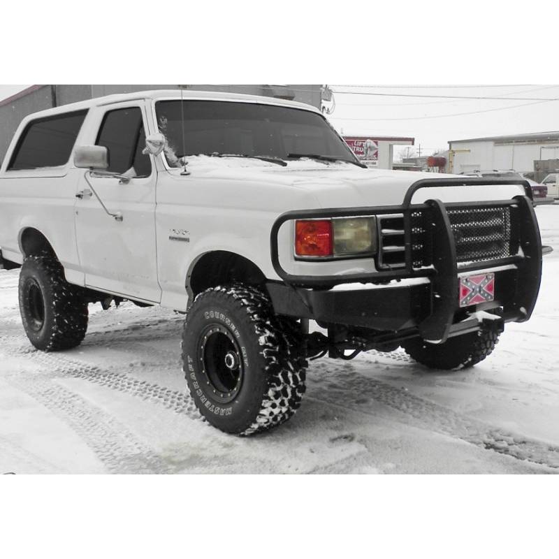 Thunderstruck - Thunderstruck OSF87-200 Elite Front Bumper for Ford F150/F250/F350/F450/F550 1987-1991