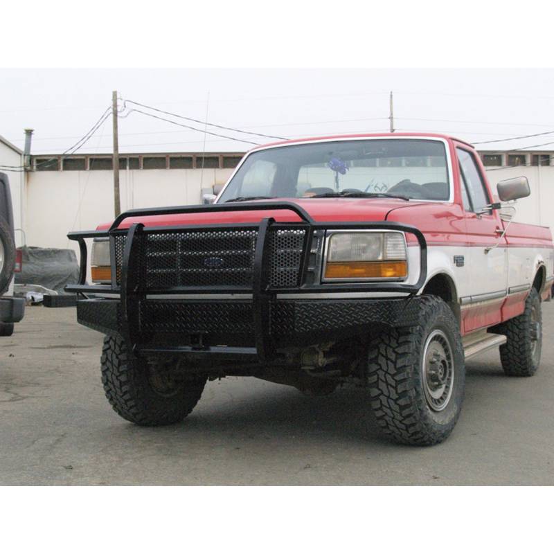 Thunderstruck - Thunderstruck OSF92-200 Elite Front Bumper for Ford F250/F350/F450/F550 1992-1998