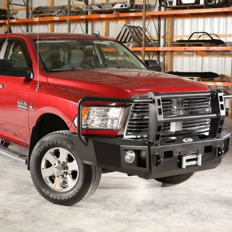 LOD Bumpers - LOD DFB1003 Winch Front Bumper with Full Guard for Dodge Ram 2500/3500 2010-2018 - Black Texture