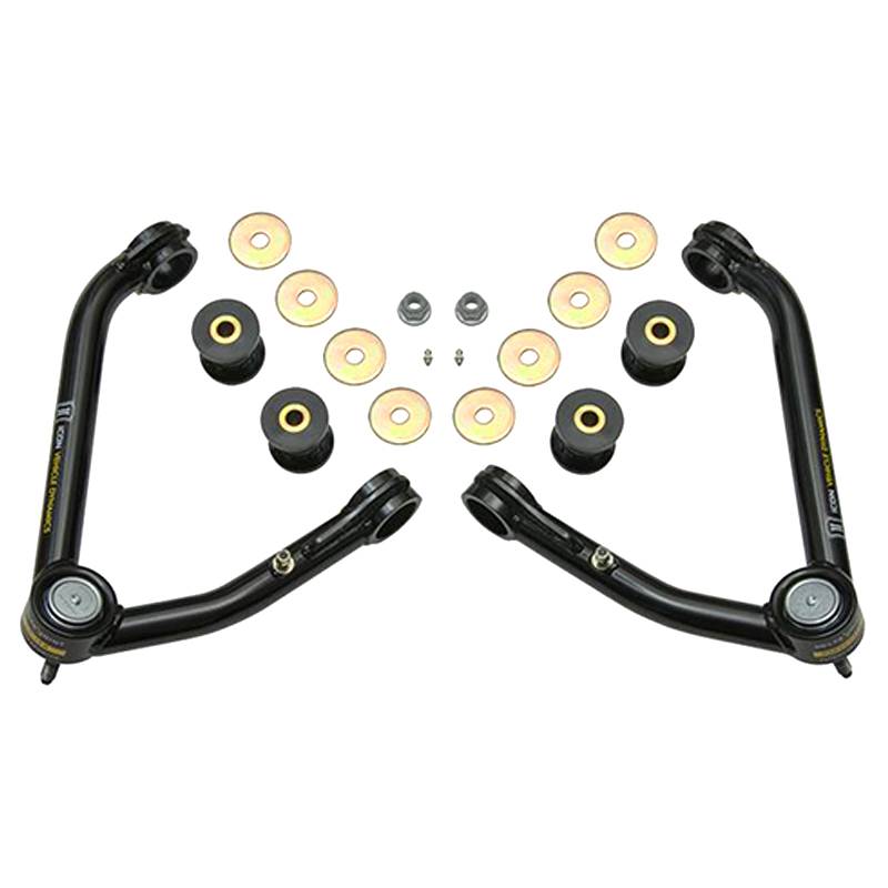 Icon Vehicle Dynamics - Icon 78600DJ Tubular Upper Control Arm Kit for Chevy Silverado and GMC Sierra 1500 2007-2016