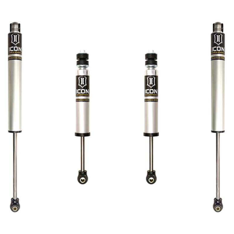 Icon Vehicle Dynamics - Icon K77100 Stage 1 0"-2.5" Front and Rear Lifted Suspension Lift Kit for Chevy Silverado and GMC Sierra 2500 HD/3500 HD 2001-2010