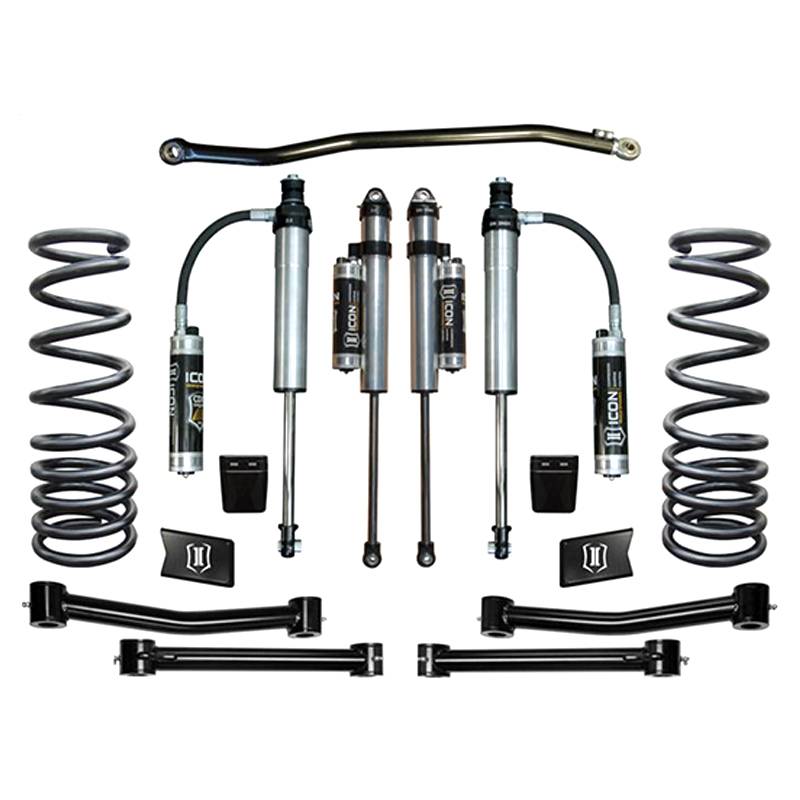 Icon Vehicle Dynamics - Icon K212505T Stage 5 2.5" Front and Rear Lifted Suspension Lift Kit for Dodge Ram 2500/3500 2003-2012