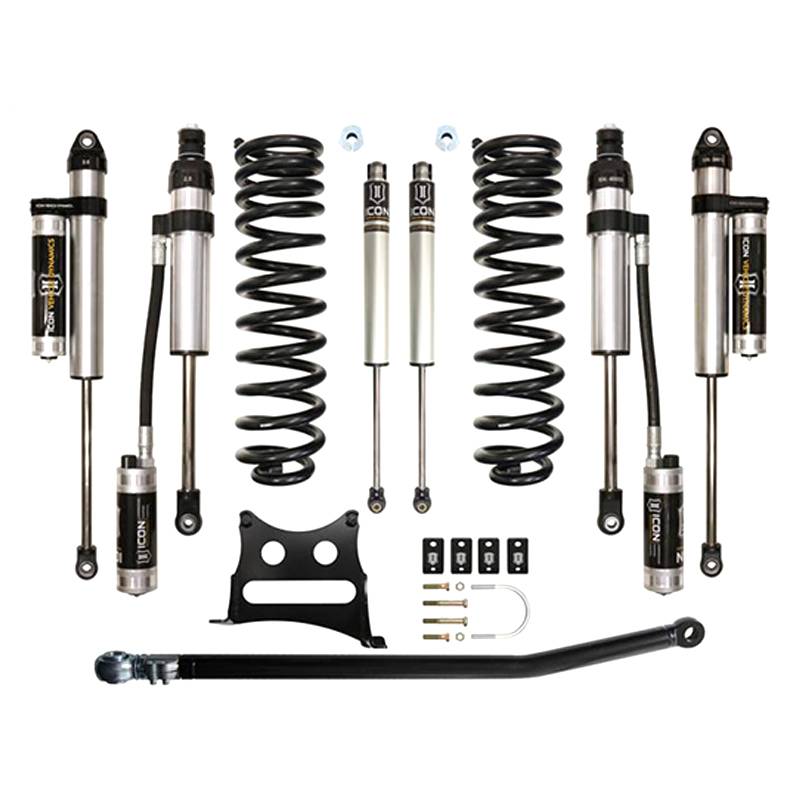 Icon Vehicle Dynamics - Icon K62504 Stage 5 2.5" Front and Rear Lifted Suspension Lift Kit for Ford F250/F350 2005-2016