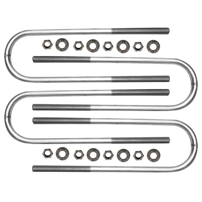 Icon Vehicle Dynamics - Icon 37022 Dually Rear 17" U-Bolt Kit for Ford F250/F350 1999-2010