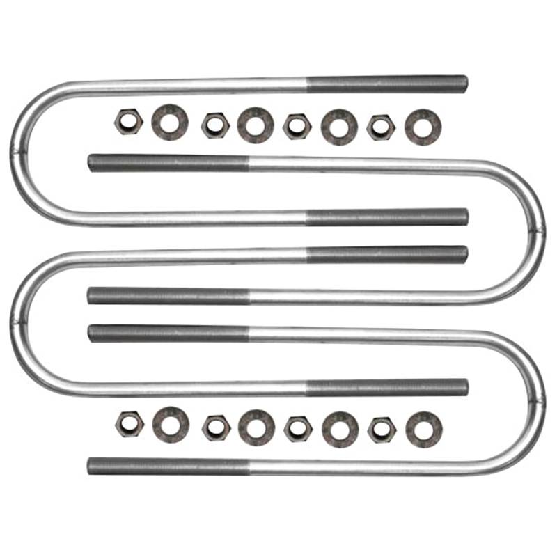 Icon Vehicle Dynamics - Icon 52100 Rear 9.5" U-Bolt Kit for Toyota Tacoma/Tundra 1995-2018