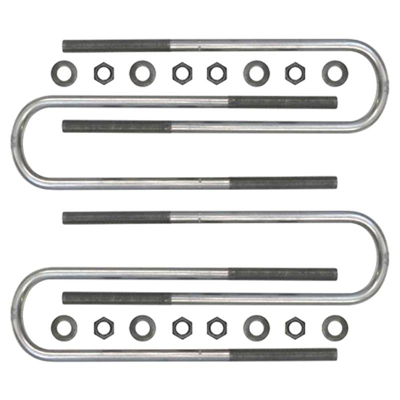 Icon Vehicle Dynamics - Icon 67003 Rear 15" U-Bolt Kit for Ford F250/F350 2011-2020