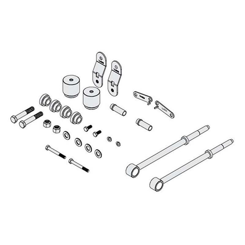 Icon Vehicle Dynamics - Icon 64000 4.5" Front Box Kit for Ford F250/F350 2005-2007