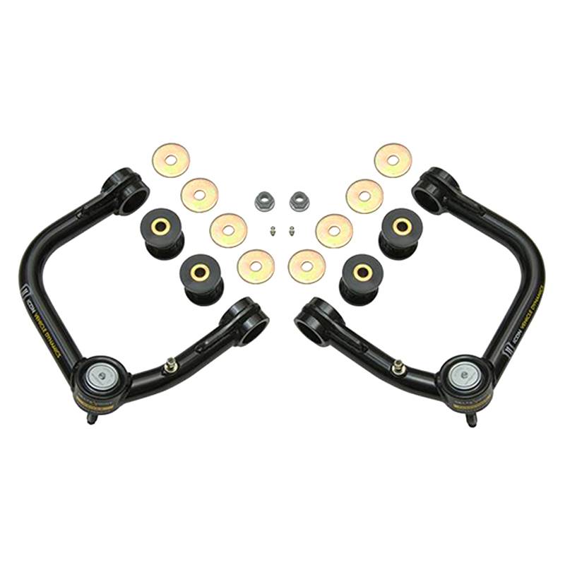 Icon Vehicle Dynamics - Icon 58450 Tubular Uniball Upper Control Arm Kit for Toyota Tacoma 2005-2017