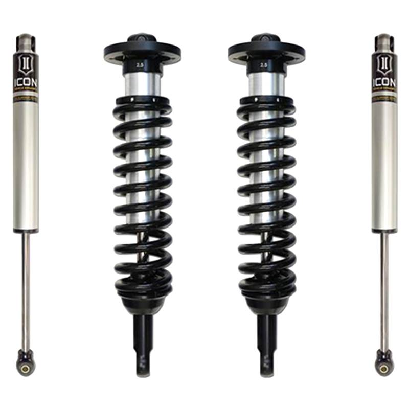 Icon Vehicle Dynamics - Icon K93030 Stage 1 0"-2.63" Front and Rear Lifted Suspension Lift Kit for Ford F150 2004-2008