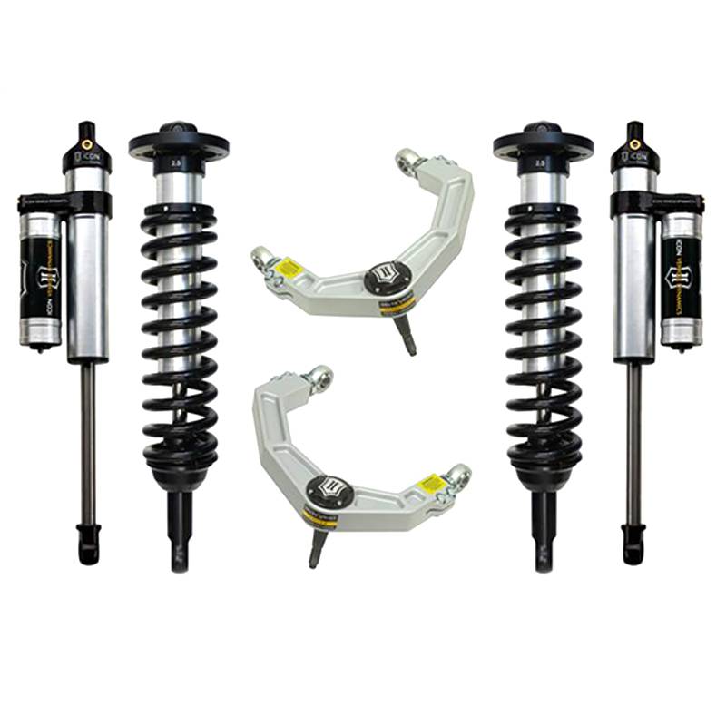 Icon Vehicle Dynamics - Icon K93022 Stage 3 0"-2.63" Front and Rear Lifted Suspension Lift Kit for Ford F150 2004-2008