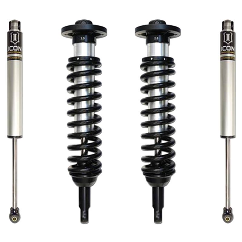 Icon Vehicle Dynamics - Icon K93001 Stage 1 0"-2.63" Front and Rear Lifted Suspension Lift Kit for Ford F150 2009-2013