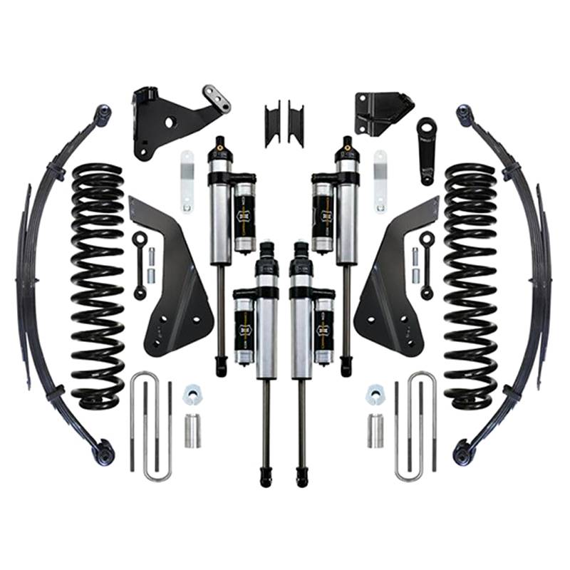 Icon Vehicle Dynamics - Icon K67203 Stage 4 7" Front and Rear Lifted Suspension Lift Kit for Ford F250/F350 2008-2010