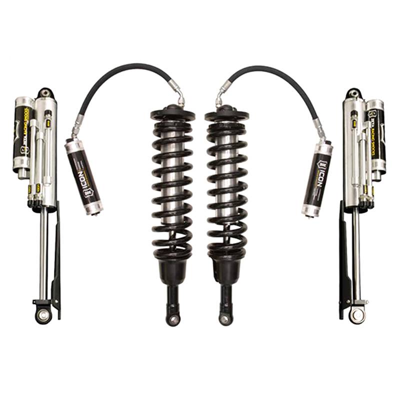 Icon Vehicle Dynamics - Icon K93051 Stage 1 1"-3" Front and Rear Lifted Suspension Lift Kit for Ford Raptor 2010-2014