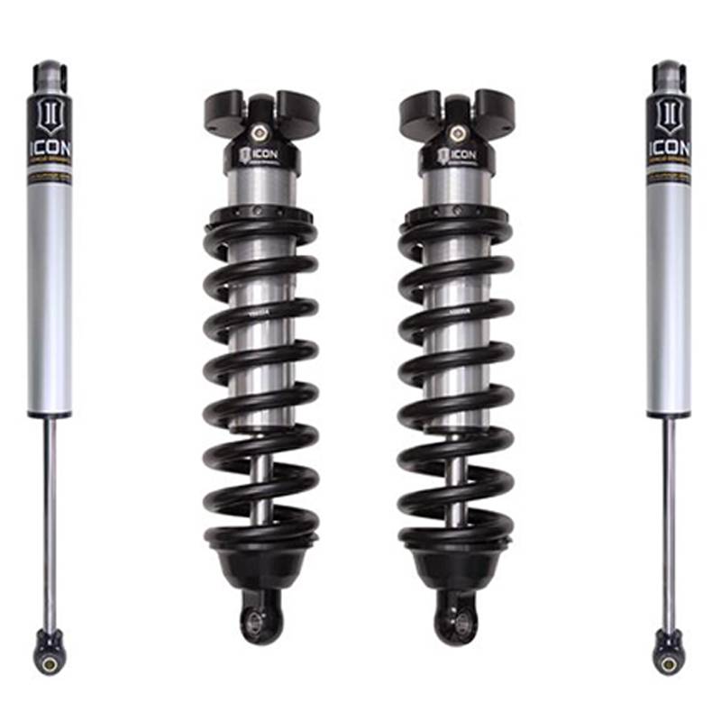 Icon Vehicle Dynamics - Icon K53011 Stage 1 0"-3" Front and Rear Lifted Suspension Lift Kit for Toyota Tacoma 1996-2004