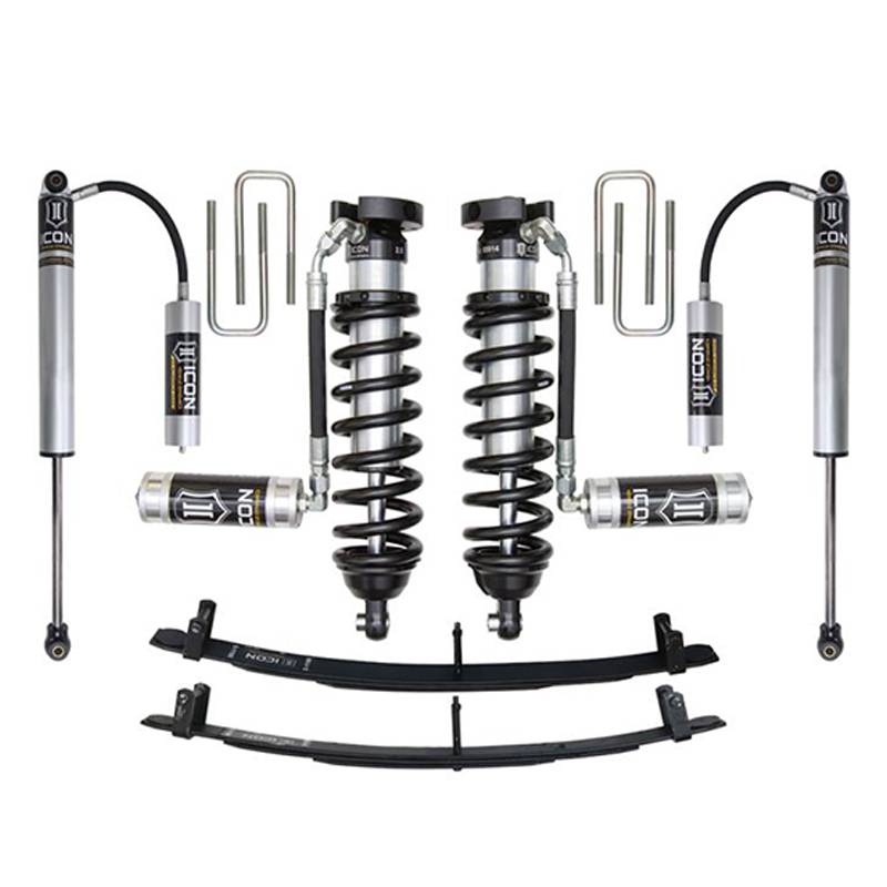 Icon Vehicle Dynamics - Icon K53013 Stage 3 0"-3" Front and Rear Lifted Suspension Lift Kit for Toyota Tacoma 1996-2004
