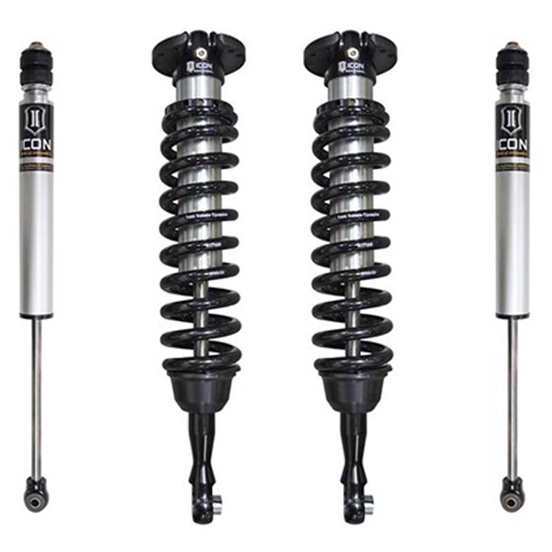 Icon Vehicle Dynamics - Icon K53021 Stage 1 1"-3" Front and Rear Lifted Suspension Lift Kit for Toyota Tundra 2007-2018