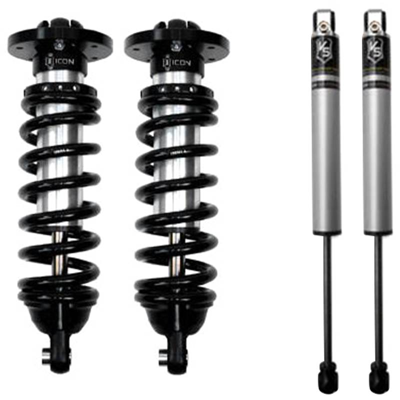 Icon Vehicle Dynamics - Icon K53031 Stage 1 0"-2.5" Front and Rear Lifted Suspension Lift Kit for Toyota Tundra 2000-2006