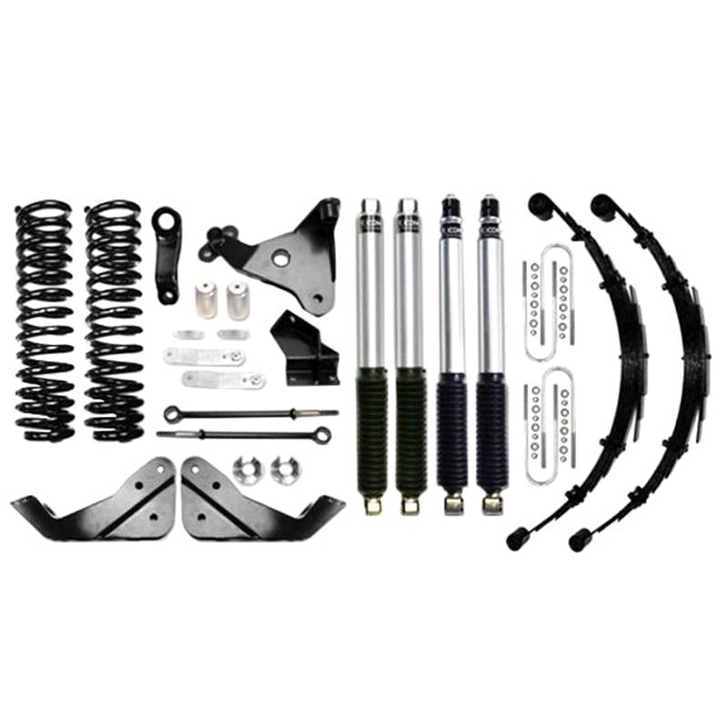 Icon Vehicle Dynamics - Icon K67101 Stage 2 7" Front and Rear Lifted Suspension Lift Kit for Ford F250/F350 2005-2007