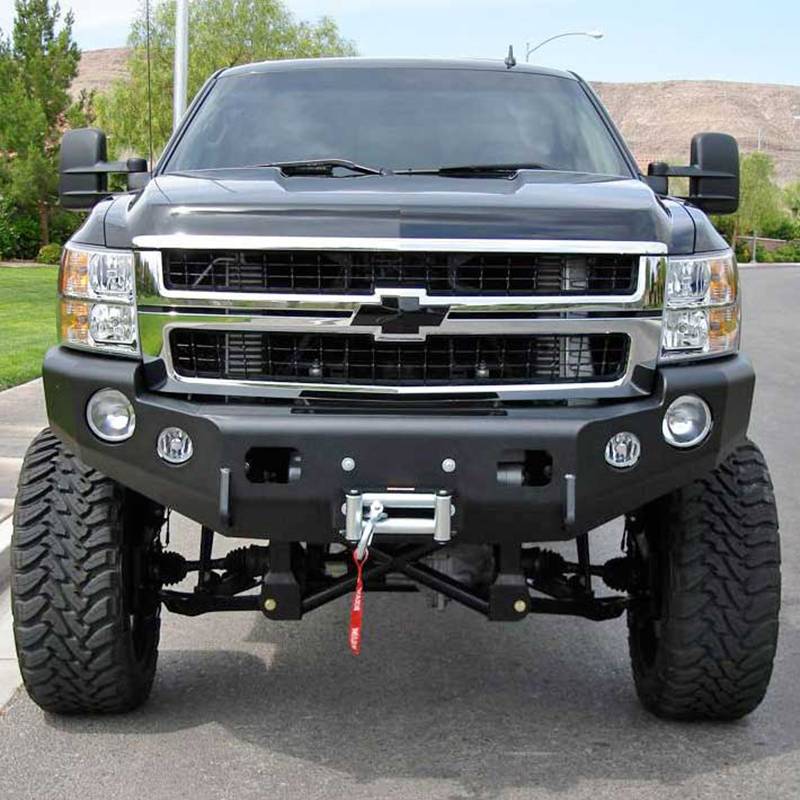 TrailReady - TrailReady 10650B Winch Front Bumper for Chevy Suburban 2500 2007-2010
