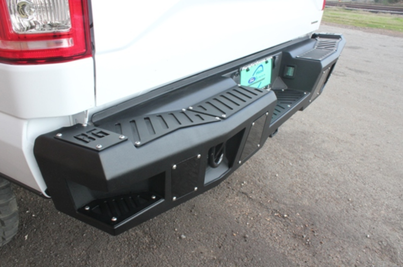 Bodyguard - Bodyguard DFC20B A2 Series Rear Bumper GMC Sierra 2500HD/3500 2020-2021