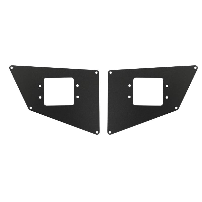 Go Rhino - Go Rhino 241781T BR10 Front Light Plates for Toyota Tundra 2014-2015