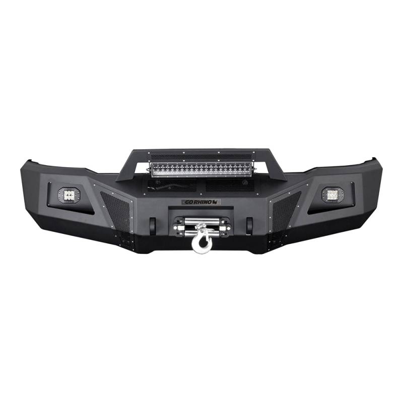 Go Rhino - Go Rhino 24295T BR5 Winch Front Bumper for Ford F150 2015-2017