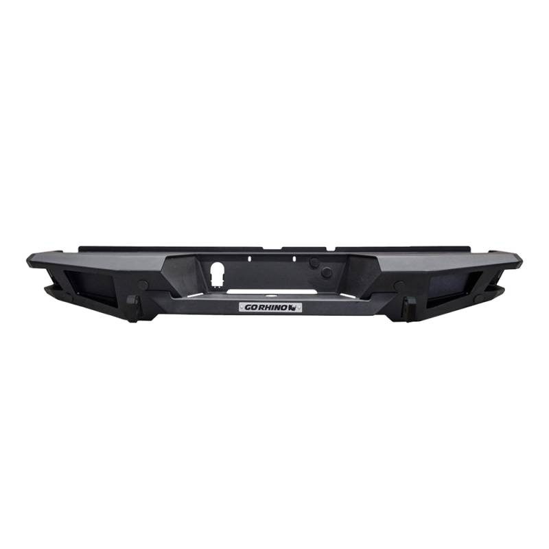 Go Rhino - Go Rhino 28171T BR20 Rear Bumper for Chevy Silverado 1500 2014-2019