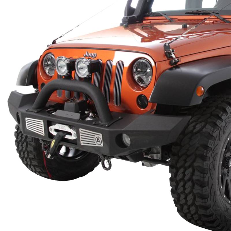 Smittybilt - Smittybilt 76892 XRC Atlas Front Bumper for Jeep Wrangler JK 2007-2018