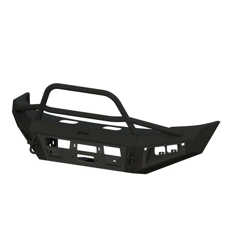 Bodyguard - Bodyguard CCR10B A2 Sport Winch Front Bumper with Sensor Holes for Dodge Ram 2500/3500 2010-2018