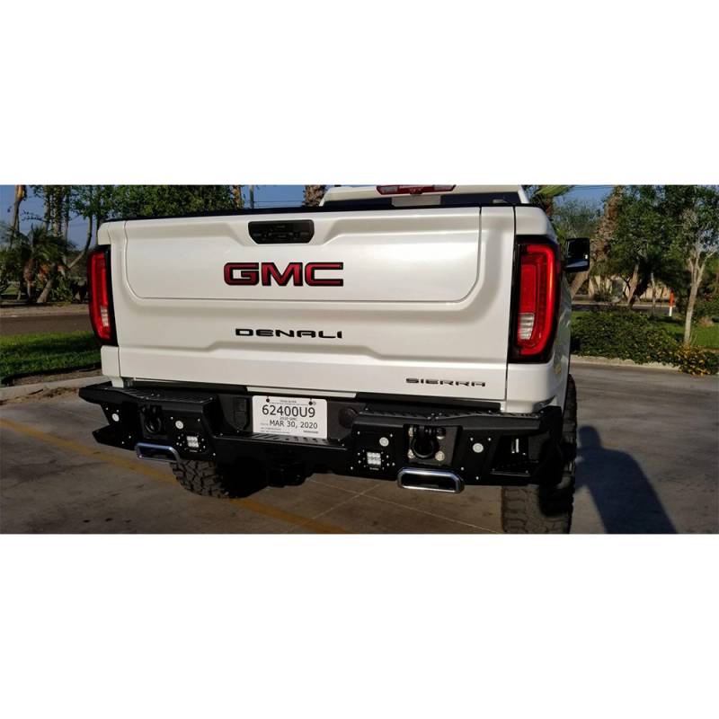 Bodyguard - Bodyguard DFC11B A2 Series Rear Bumper for GMC Sierra 2500 HD/3500 HD 2011-2014