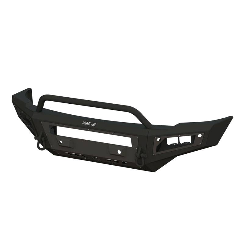 Bodyguard - Bodyguard GBC08B A2L Baja Low Profile Front Bumper for Chevy Silverado 2500 HD/3500 HD 2007-2010