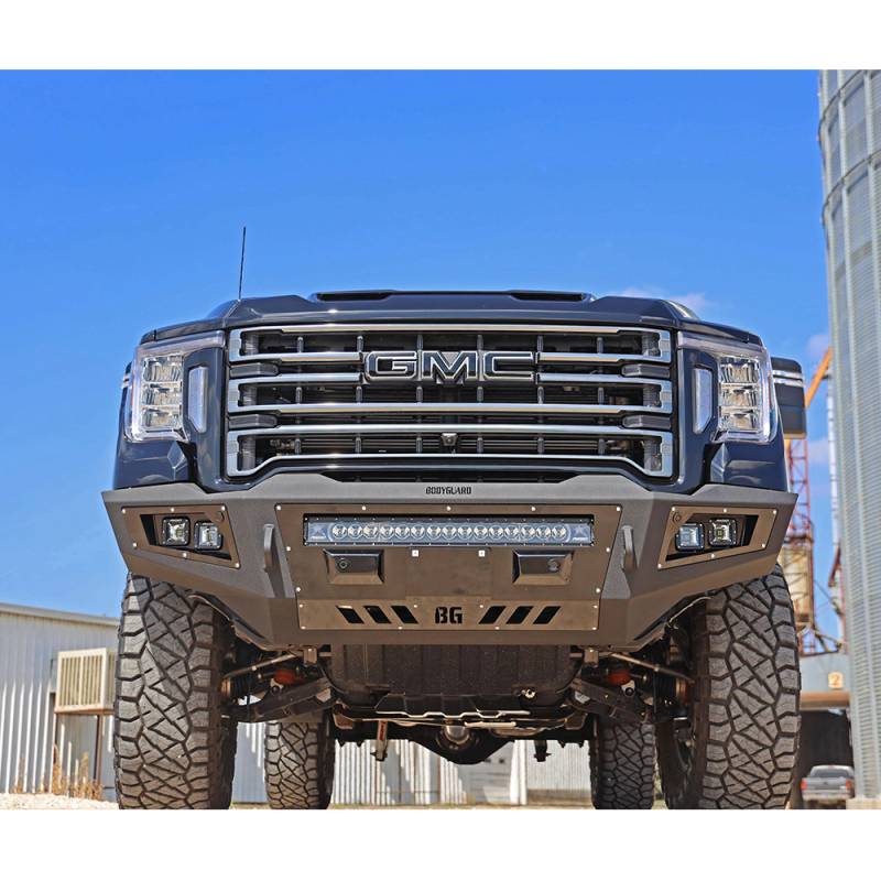 Bodyguard - Bodyguard GAG16A A2L Base Low Profile Front Bumper for GMC Sierra 1500 2016-2018