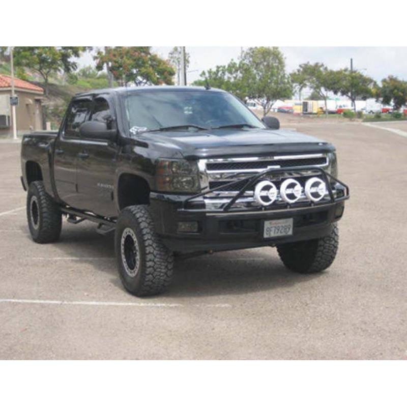 N-Fab - N-Fab C073LH-HD Pre-Runner Light Bar with Tabs for Chevy Silverado 2500/3500 2007-2010