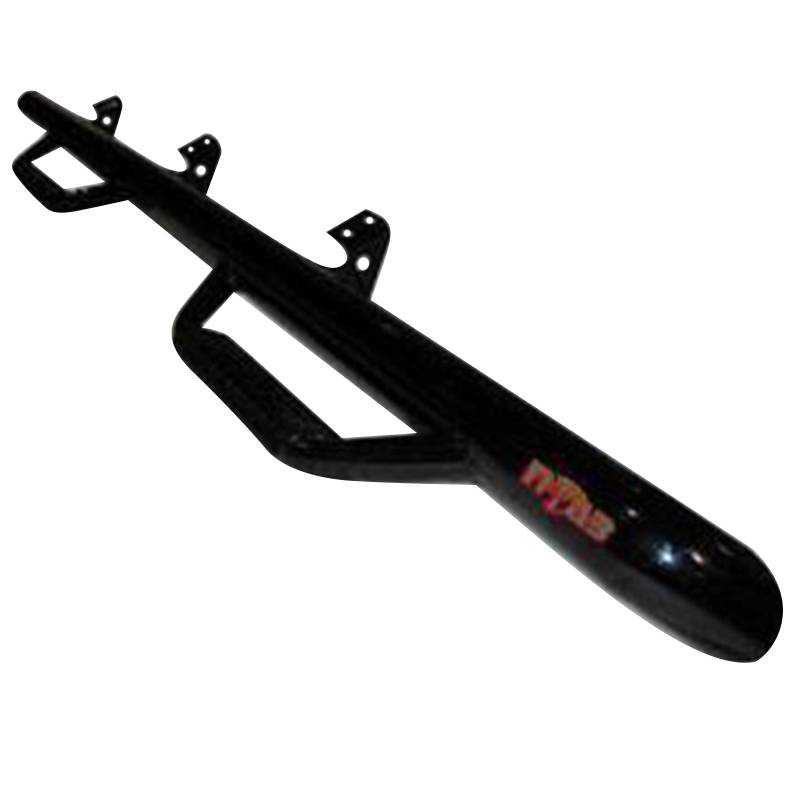 N-Fab - N-Fab C11115CC Wheel to Wheel Nerf Bars for Chevy Silverado and GMC Sierra 1500/2500 HD/3500 HD Crew Cab 2011-2014 - Gloss Black