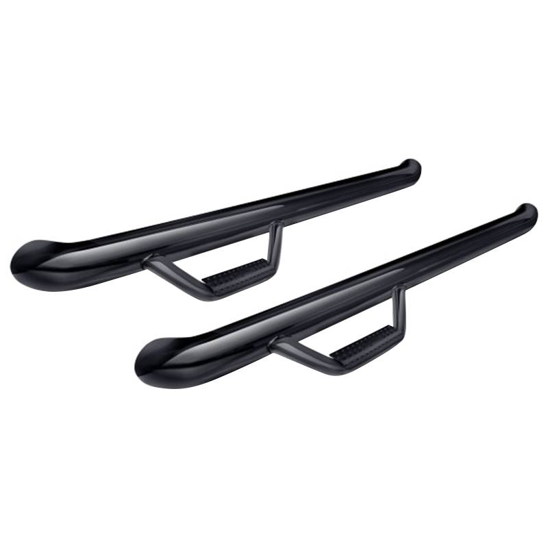 N-Fab - N-Fab C1153RC Cab Length Nerf Bars for Chevy Silverado and GMC Sierra 1500/2500 HD/3500 HD Standard Cab 2011-2014 - Gloss Black