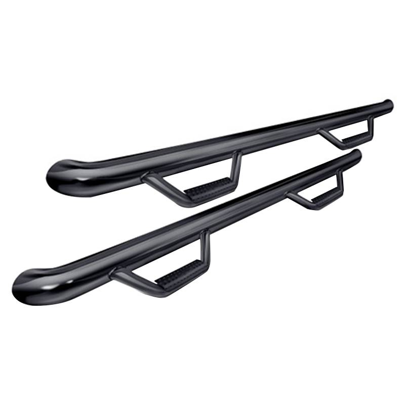 N-Fab - N-Fab F0480SC-TX Cab Length Nerf Bars for Ford F150 SuperCrew Cab 2004-2008 - Textured Black