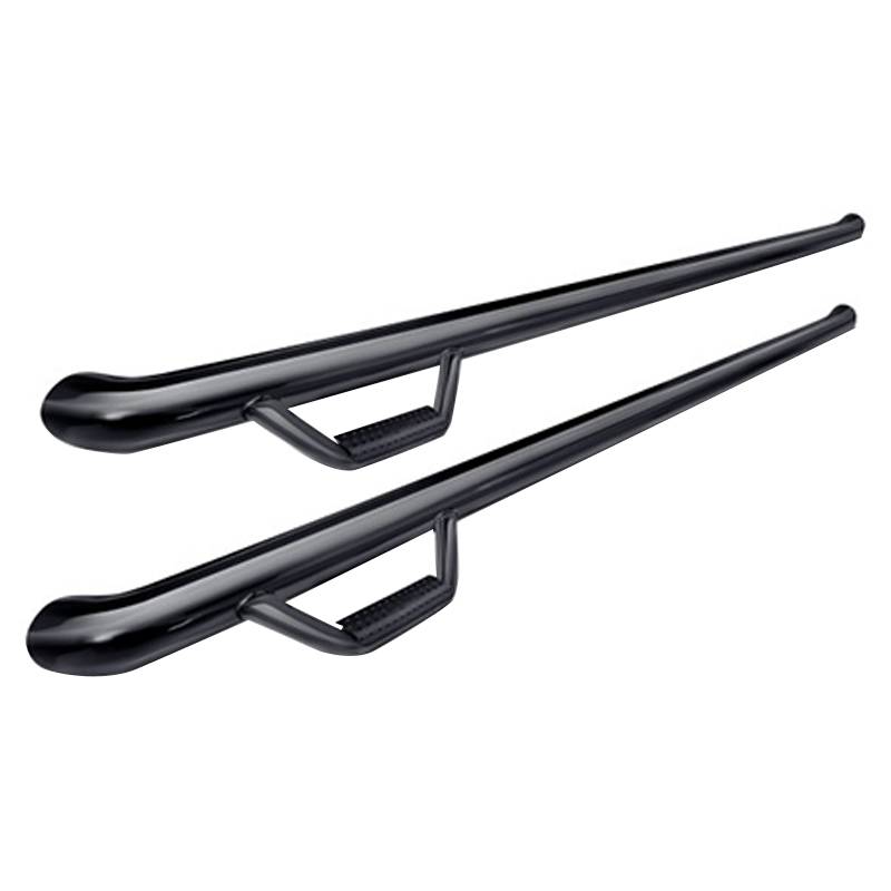 N-Fab - N-Fab F0976RC Wheel to Wheel Nerf Bars for Ford F150 Standard Cab 2009-2014 - Gloss Black