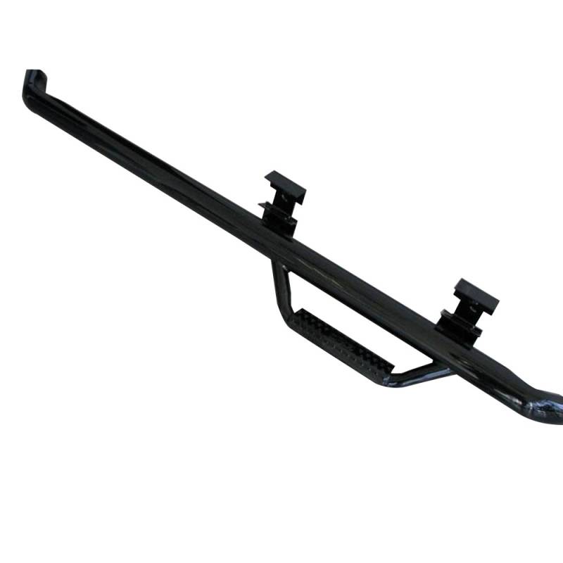 N-Fab - N-Fab F9284RC Wheel to Wheel Nerf Bars for Ford F250/F350 Standard Cab 1987-1997 - Gloss Black