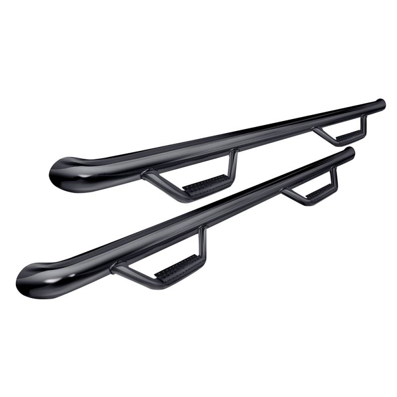 N-Fab - N-Fab F9973QC Cab Length Nerf Bars for Ford F250/F350 Super Cab 1999-2016 - Gloss Black