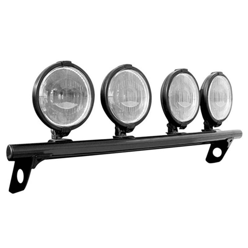 N-Fab - N-Fab H044LB Front Mount Light Bar with Tabs for Hummer H3T 2009-2010