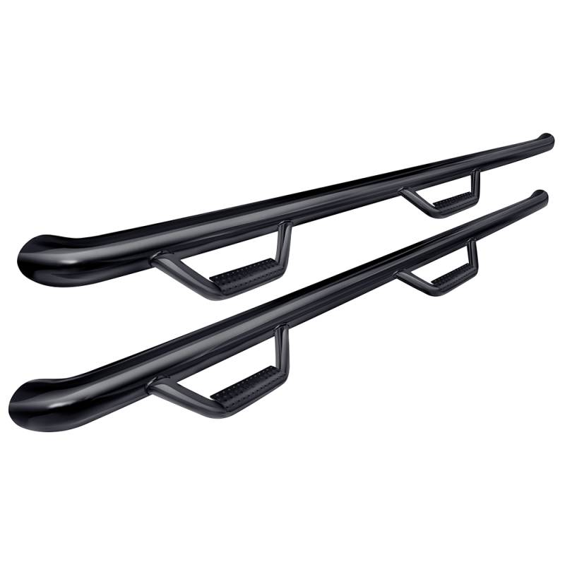 N-Fab - N-Fab T0580CC-TX Wheel to Wheel Nerf Bars for Toyota Tacoma Double Cab 2005-2015 - Textured Black