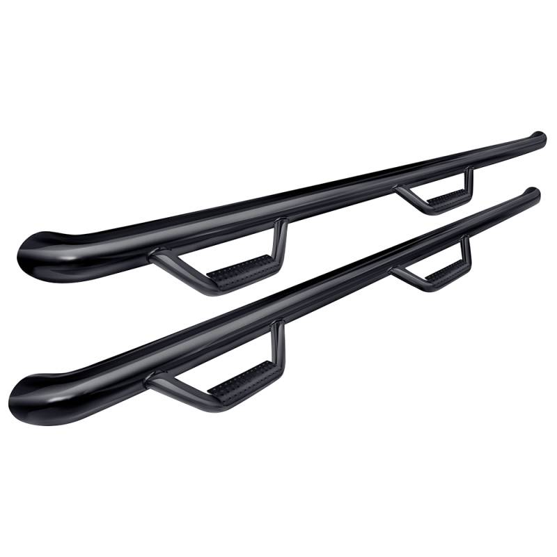 N-Fab - N-Fab T0589CC-TX Wheel to Wheel Nerf Bars for Toyota Tacoma Double Cab 2005-2015 - Textured Black
