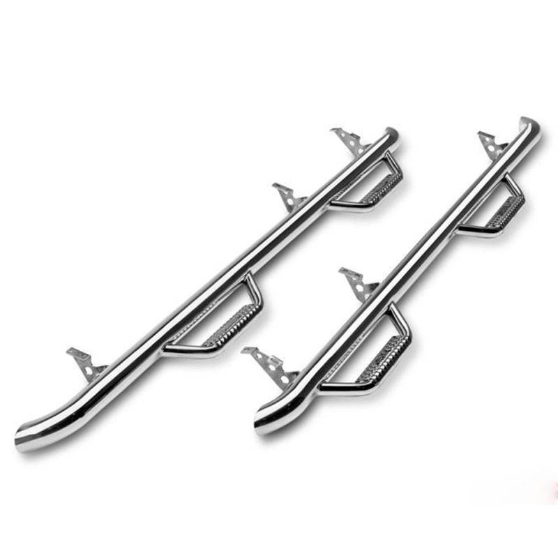 N-Fab - N-Fab T0654FJ-SS Wheel to Wheel Nerf Bars for Toyota FJ Cruiser 2007-2014 - Stainless Steel