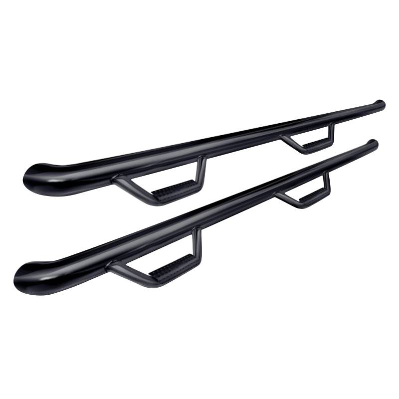 N-Fab - N-Fab T0678QC Wheel to Wheel Nerf Bars for Toyota Tacoma Access Cab 2005-2015 - Gloss Black