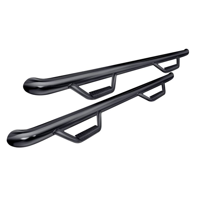 N-Fab - N-Fab T0777QC-TX Cab Length Nerf Bars for Toyota Tundra Double Cab 2007-2020 - Textured Black