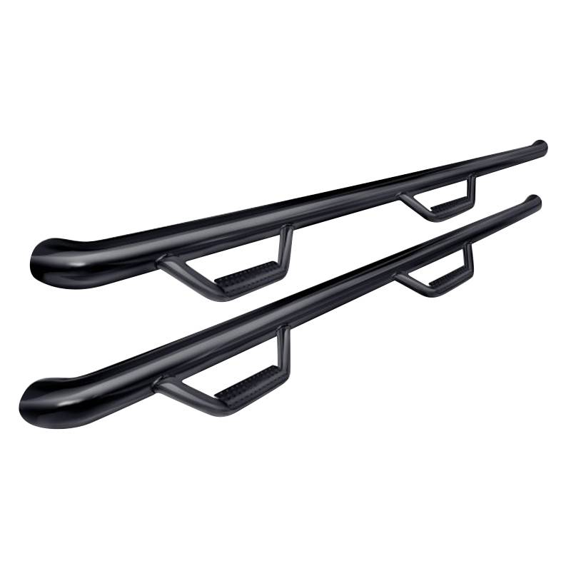 N-Fab - N-Fab T0870S Wheel to Wheel Nerf Bars for Toyota Sequoia 2008-2019 - Gloss Black